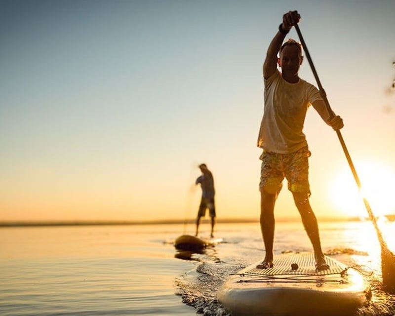 Stand Up Paddleboard Rental on Saluda Lake, Greenville