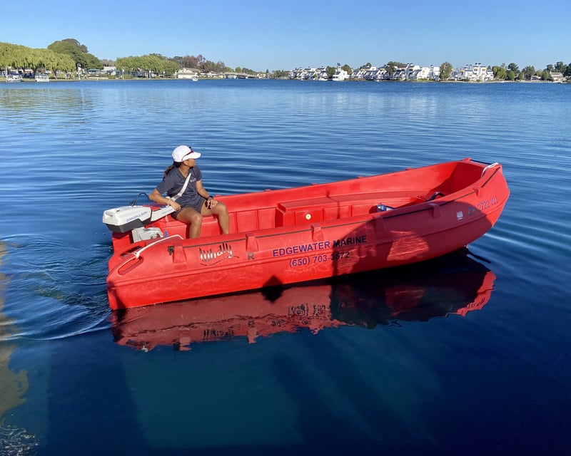 Self-Drive Electric Boat Rental on Foster City Lagoon