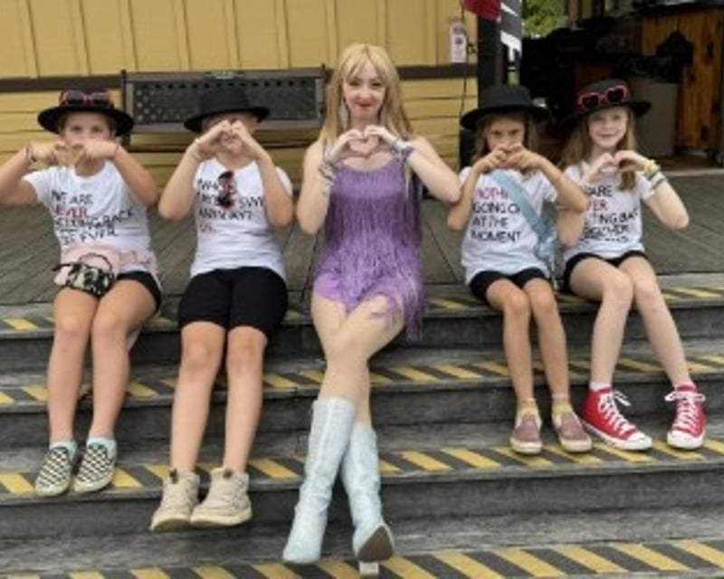 Ride the Taylor Tribute Express in New Freedom