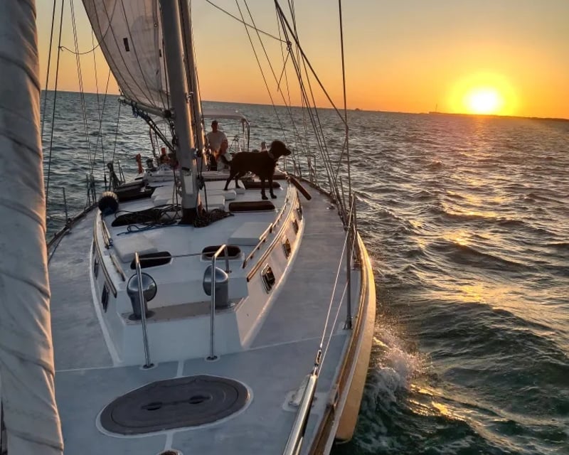 Private Sunset Sail on a 60' Schooner in Key West