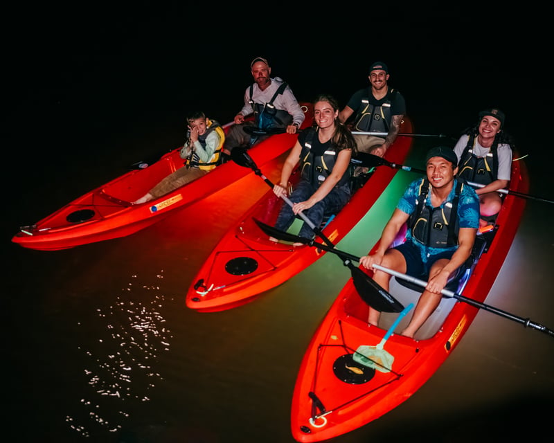 LED Bioluminescence Night Kayak & Paddleboard Tour