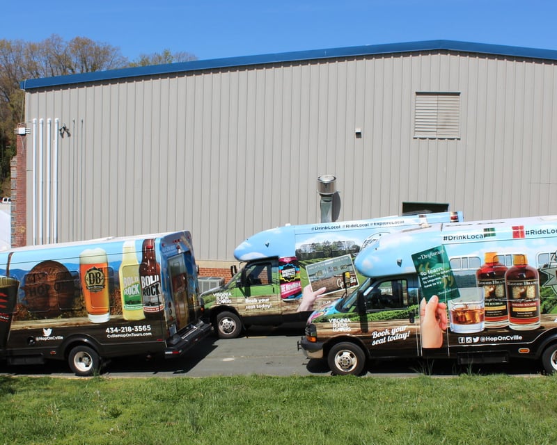 Route 151 Brewery & Winery Hop-On Tour From Charlottesville