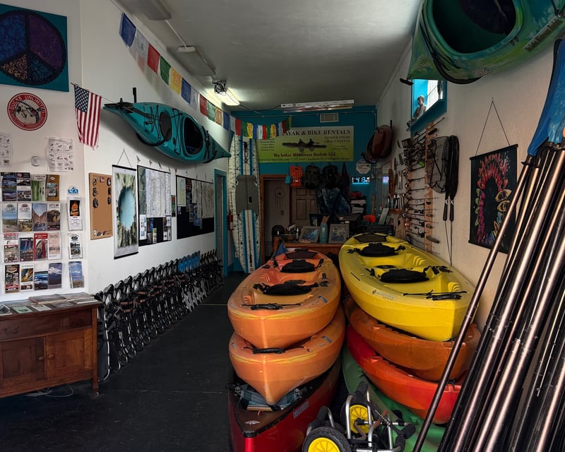 Full-Day Snowshoe & Fishing Gear Rental in Chiloquin