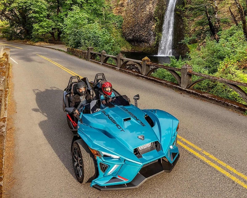 Road to Hana Polaris Slingshot Rental from Kihei
