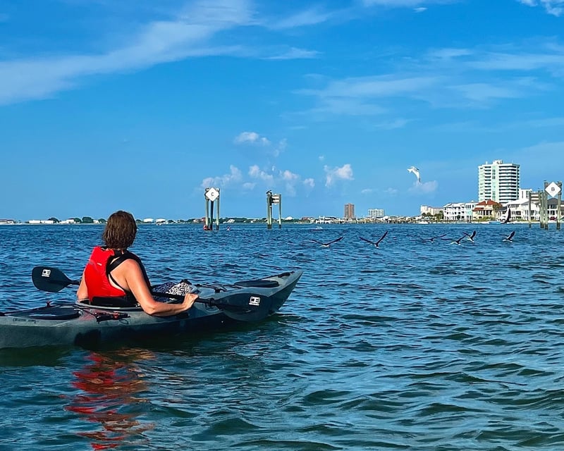 Pensacola Beach Kayak Tour on Little Sabine Bay