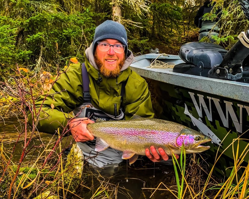Guided River Trout Fishing Charter Near Soldotna