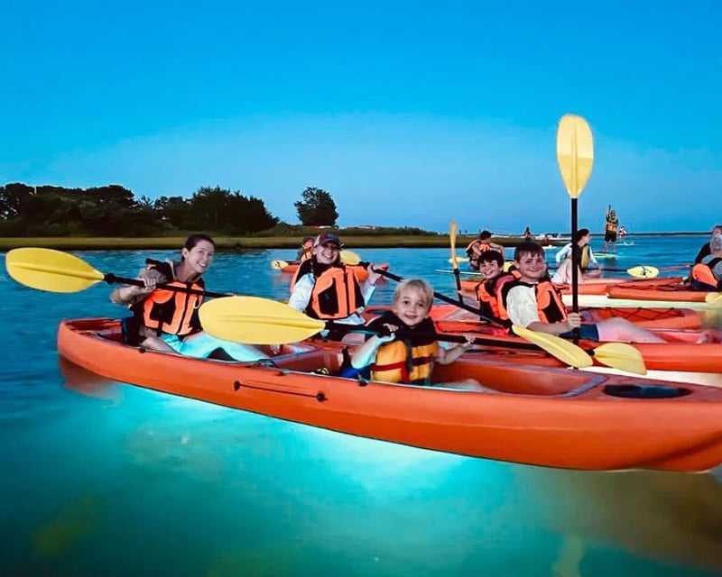 Glow Paddle Night Kayak Tour in Oak Bluffs