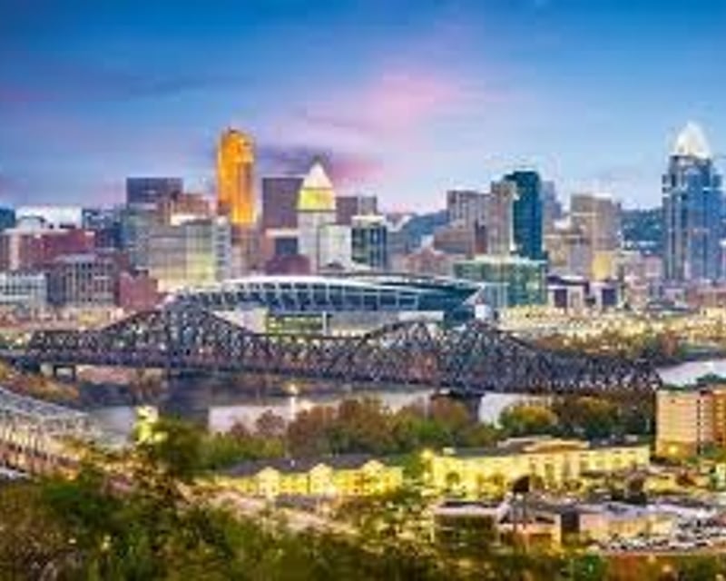Cincinnati Riverfront Helicopter Tour from Walton, KY
