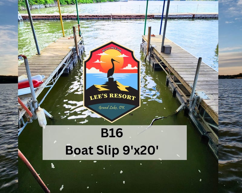 Reserve a Covered Boat Slip in Grove