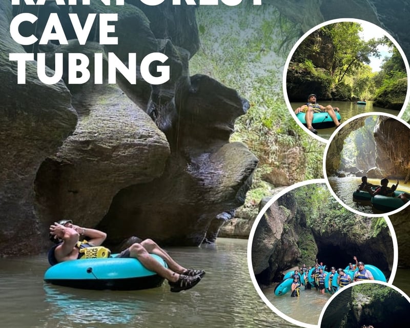 Cave Tubing & Waterfall Hike at Charco Azul, Vega Baja