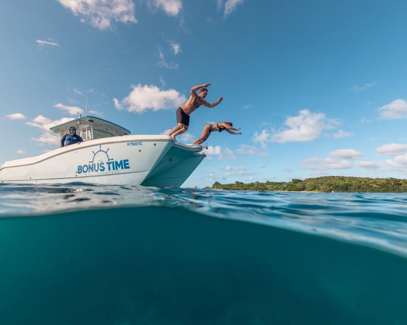 Private Half-Day Snorkel Charter from St. Thomas & St. John