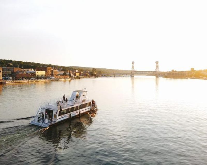 Lake Superior Sunset Cruise From Houghton