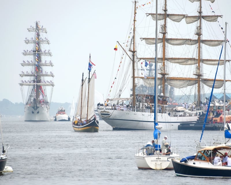 Sail250 New York Harbor Cruise to Tall Ships