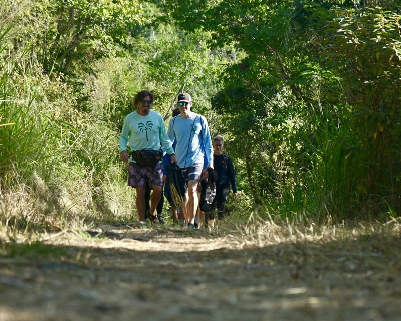 Guided 3-Hour Hike & Snorkel at Honeymoon Beach