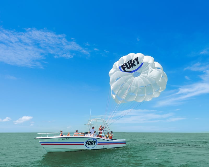 Parasail Over St. Augustine & the Atlantic Ocean