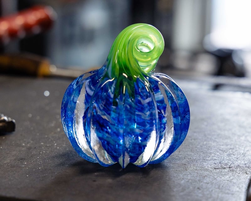 Pumpkin Paperweight Glass Art Class in Duluth