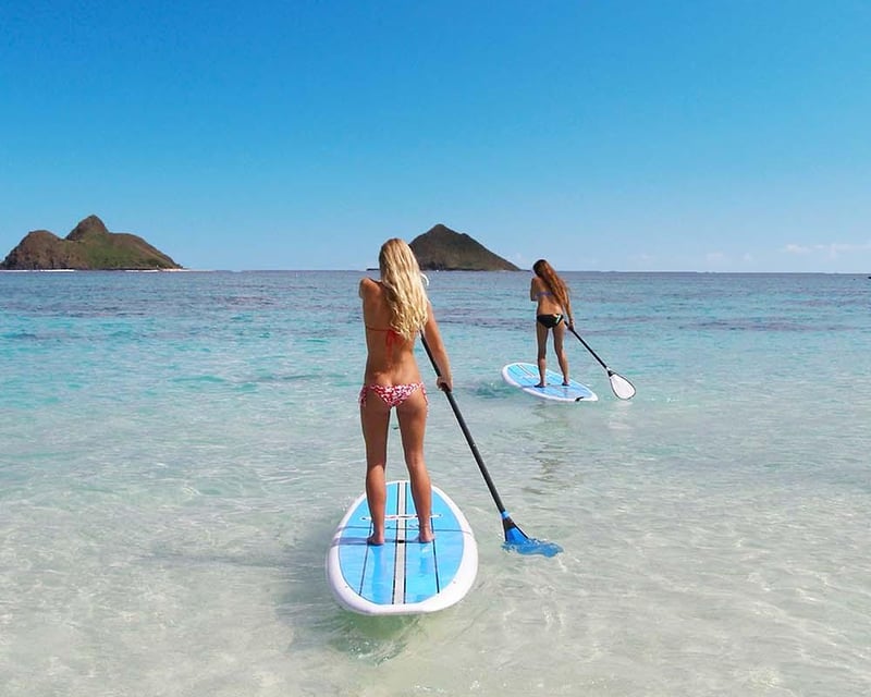 Stand Up Paddleboard Lesson & Beach Time at Kailua Beach