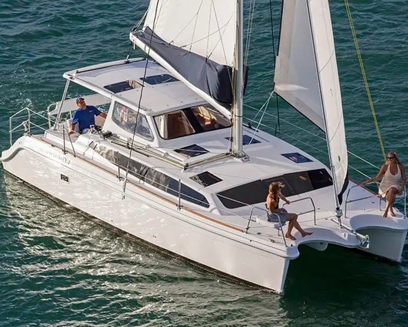 Private 35' Catamaran Sailing Charter in Savannah