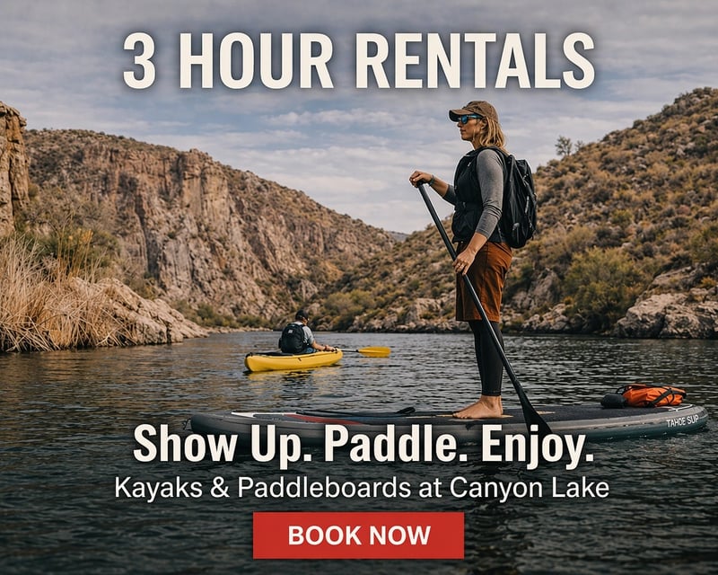 Canyon Lake Kayak & Paddleboard Rentals