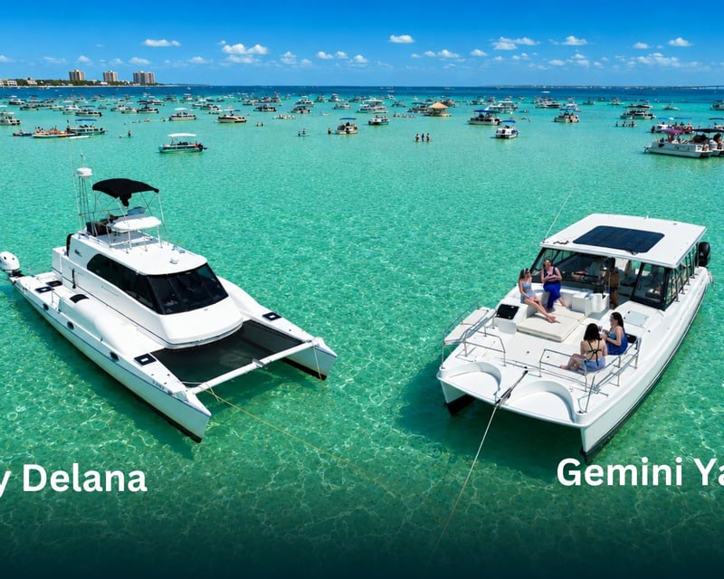 Private Catamaran Charter in Miramar Beach