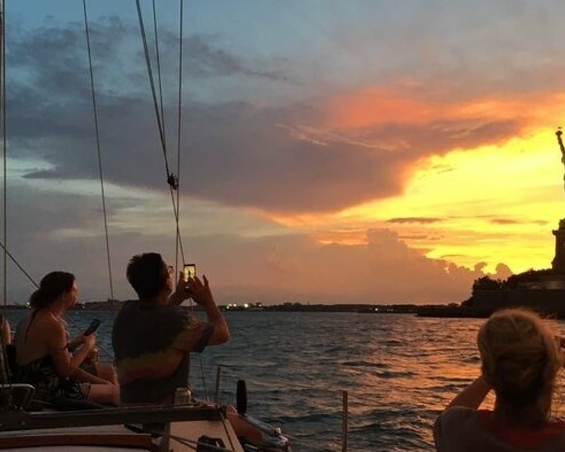 Shared New York Harbor Sail with Statue of Liberty Views