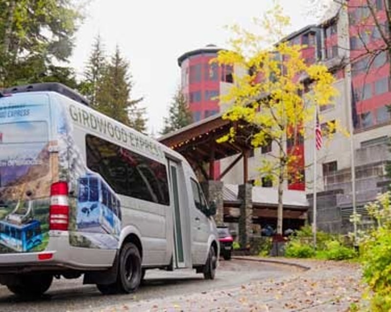 Flexible Round-Trip Shuttle to Girdwood from Anchorage