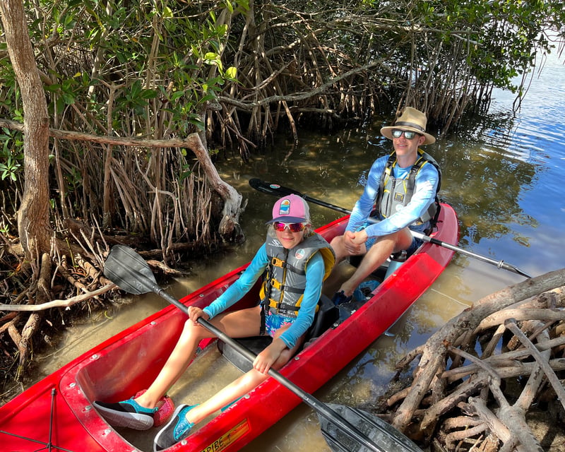 Clear Bottom Kayak Manatee & Dolphin Tour near Cocoa Beach