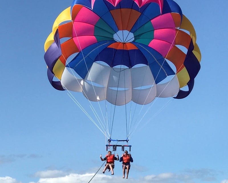 Parasailing Flight on Mackinac Island