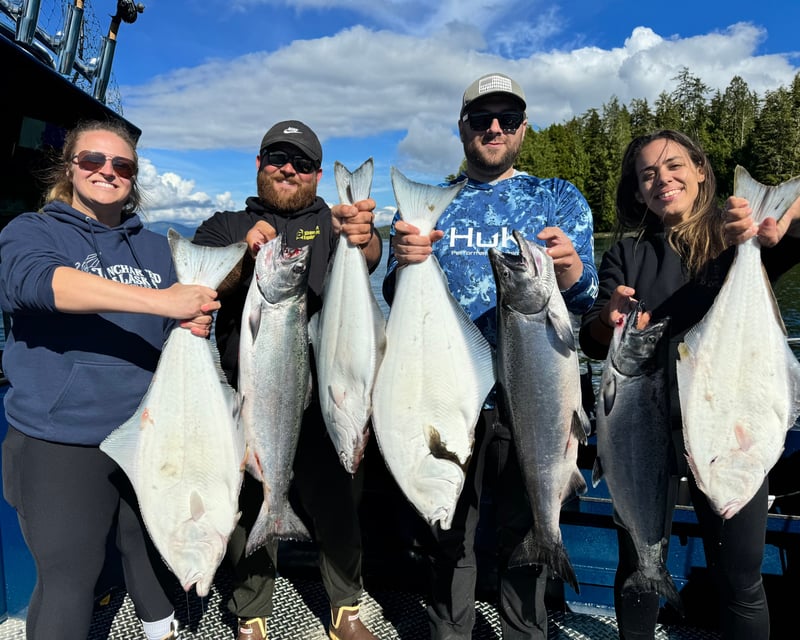 Private Salmon & Halibut Fishing Charter in Ketchikan