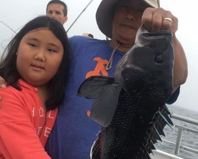 Sea Bass Wreck Fishing Trip in Brielle, NJ
