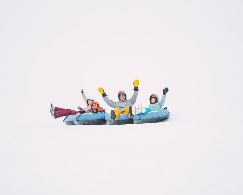 Snowmobile Action Tour With Snow Tubing at Heeney Outpost