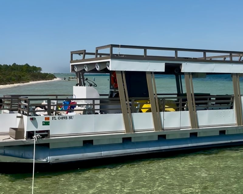 Destin Captained Pontoon Charter