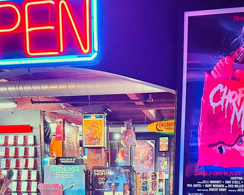 Retro VHS Horror Exhibit Admission in Akron