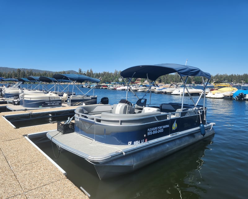 Big Bear Lake Luxury Pontoon Boat Rental