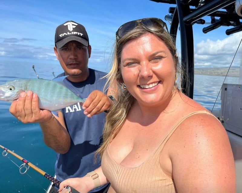 Private Family Bottom Fishing Charter in Kawaihae