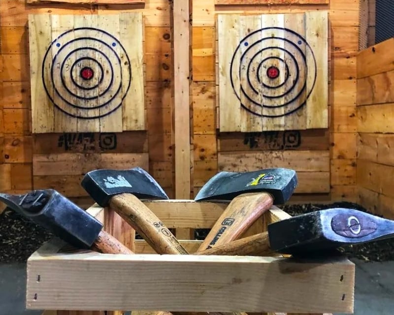 Family-Friendly Axe Throwing in Goshen, Indiana