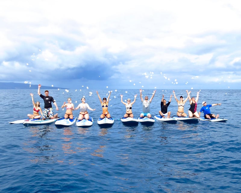 Stand-Up Paddleboard Celebration with Ocean Blessing