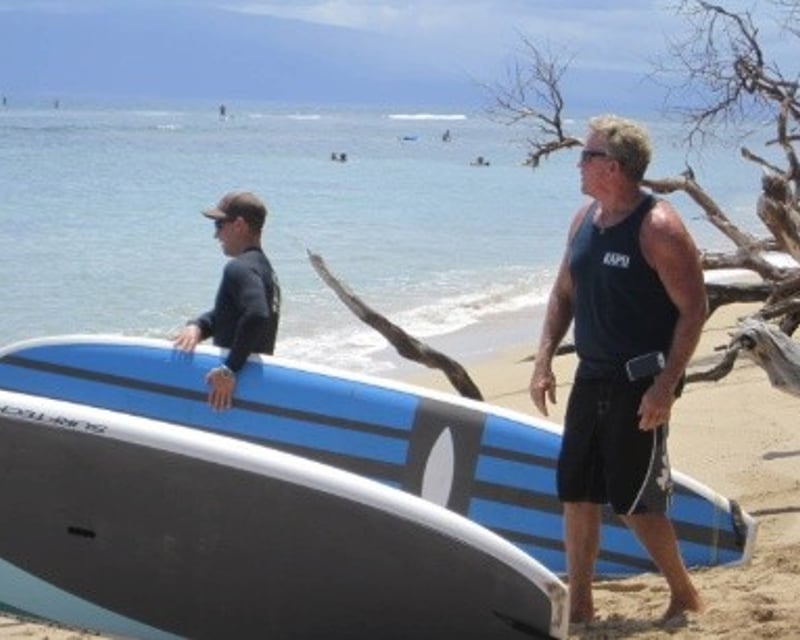 Private Stand-Up Paddle Surf Lesson in Kihei