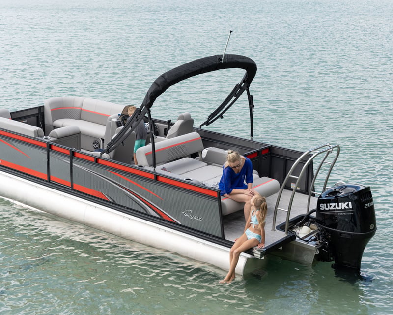 24' Pontoon Boat Rental on Canandaigua Lake