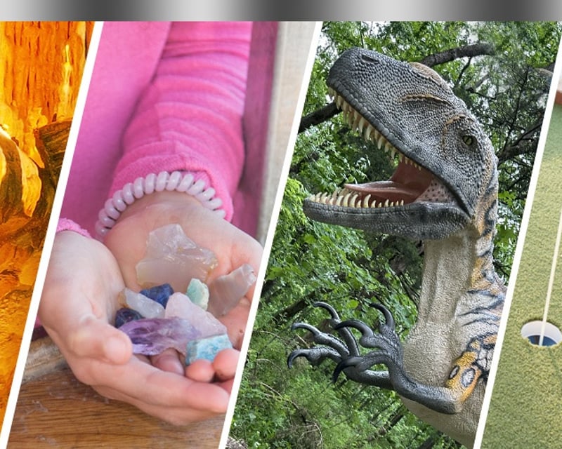 Crystal Cave Tour & Gemstone Mining in Springfield