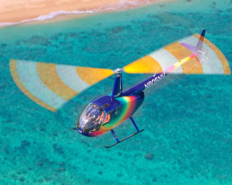 Honolulu Helicopter Tour Over Pali Lookout & Pearl Harbor