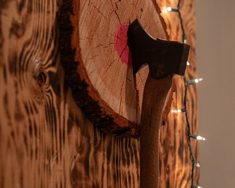 Experienced Axe Throwing Practice Session in Eastlake