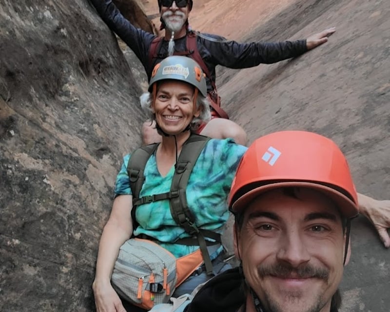 Private Rock Canyon Canyoneering & Rappelling Near Kanab
