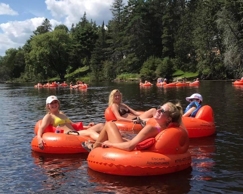 Float the Wisconsin River by Tube From Eagle River