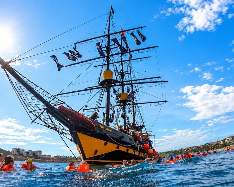 Pirate Ship Snorkel & Lunch Cruise in Cabo San Lucas