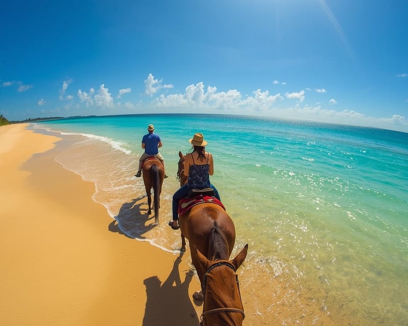 Forest & Coastal Horseback Riding Tour in Aguadilla