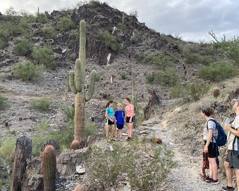 Private Family Guided Hike in Phoenix