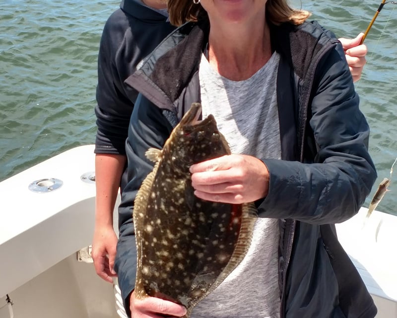 Private Full-Day Back Bay Fishing Charter in Longport, NJ