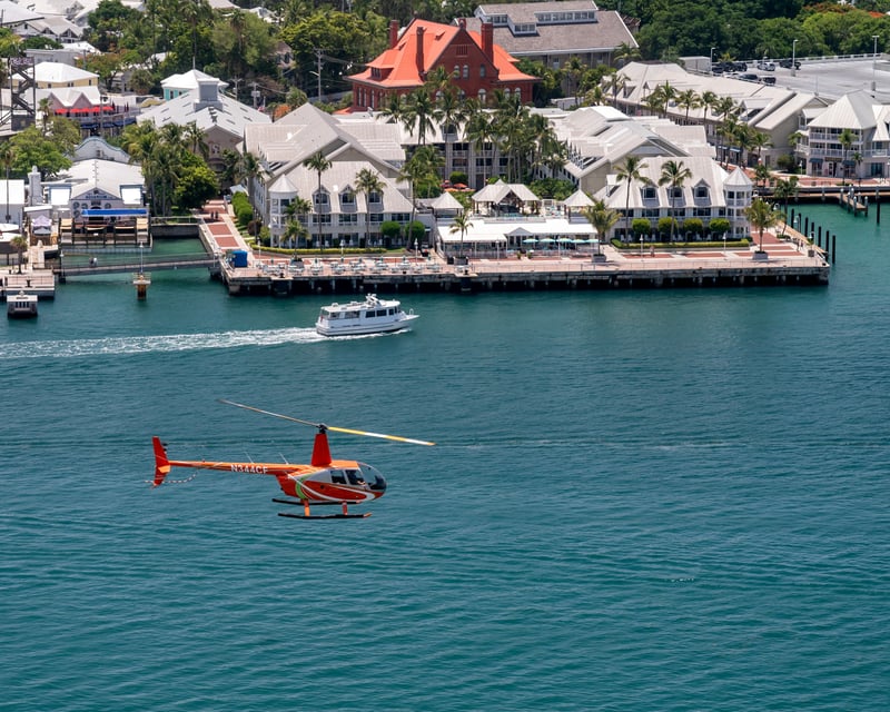 Private Helicopter Tour Over Key West Landmarks