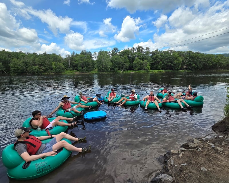3-Hour Androscoggin River Tube Rental